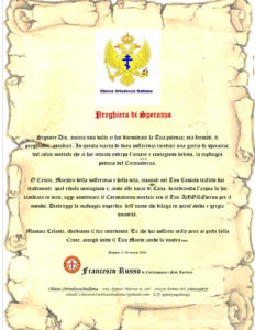 Preghiera di Speranza