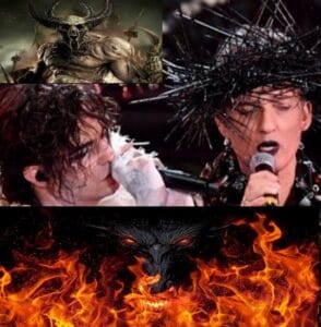 A Sanremo spettacolo blasfemo